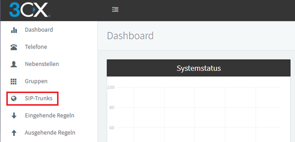 SIPnal VoIP SIP Trunk auf einer 3CX Cloud Telefonanlage einrichten