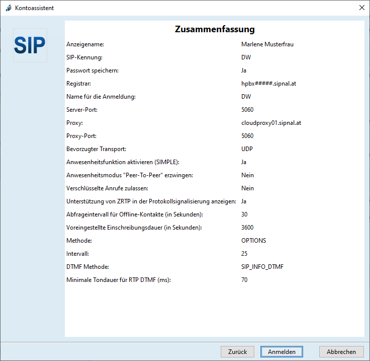 SIPnal Hosted Telefonanlage und Jitsi Zusammenfassung